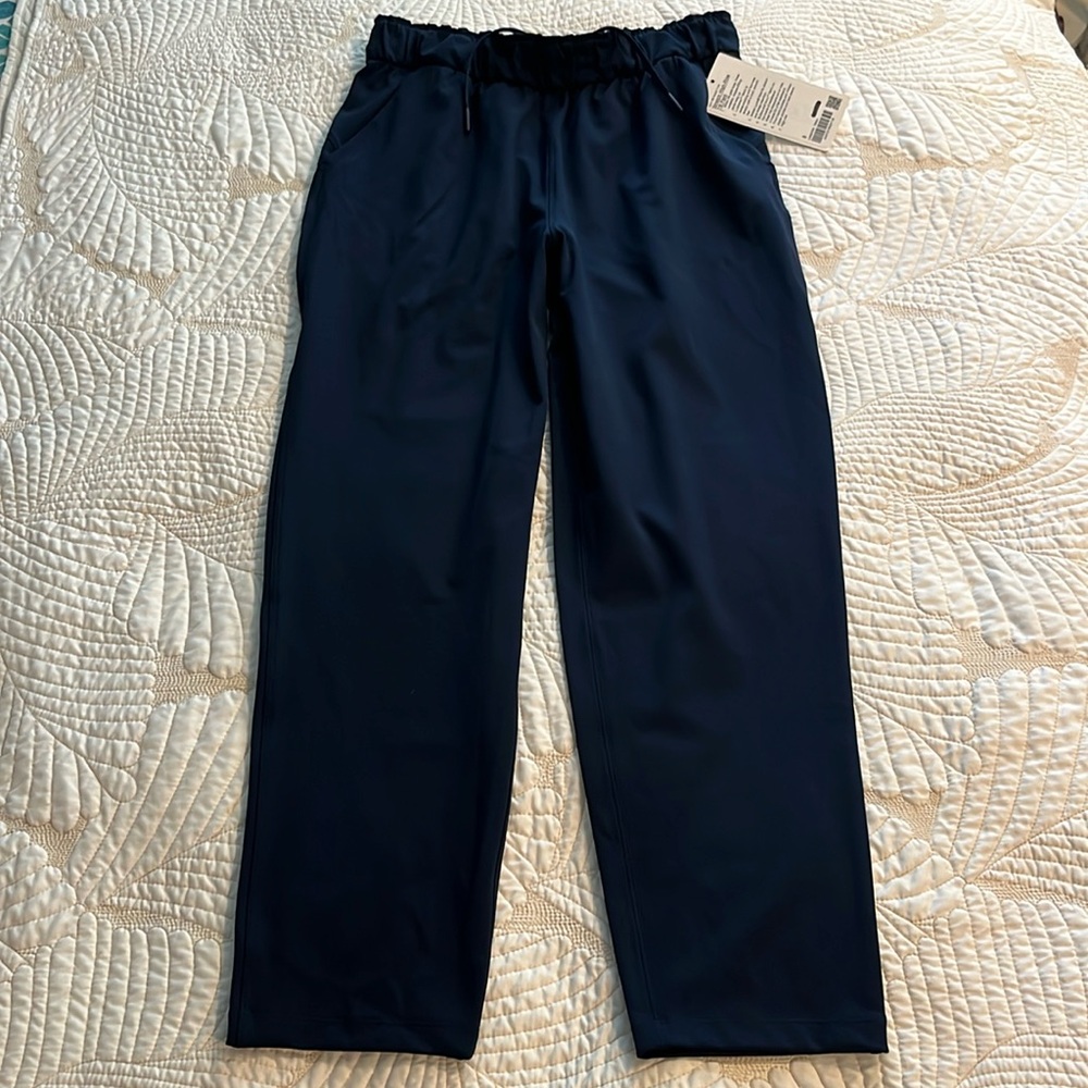 Lululemon Stretch HR 7/8 Pant Navy NWT